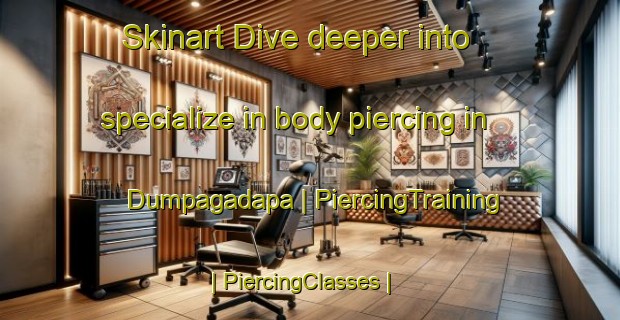 Skinart Dive deeper into specialize in body piercing in Dumpagadapa | PiercingTraining | PiercingClasses | SkinartTraining-India